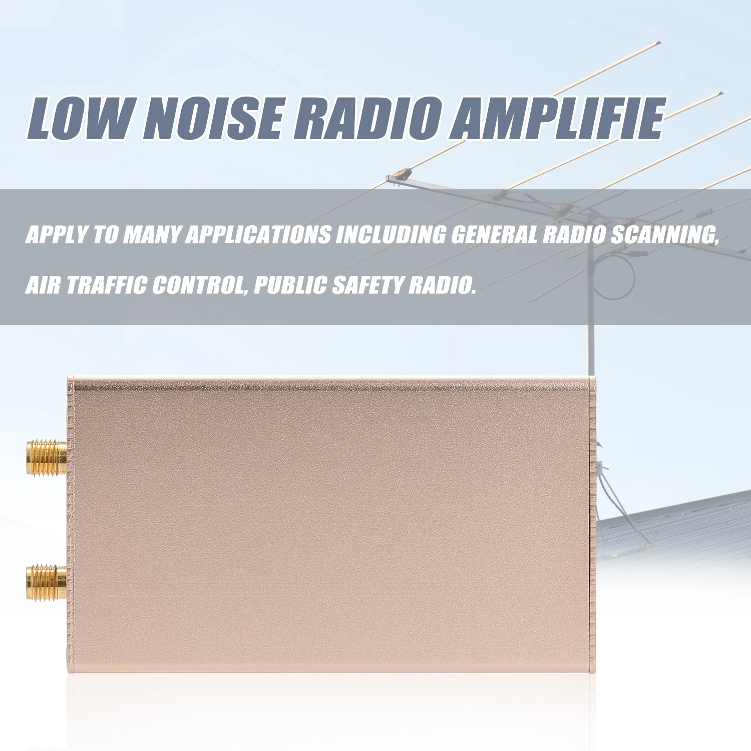 SDR RTL2832U R820T2 Low Noise Radio Amplifier HF Reception Full Band Radio Amplifier