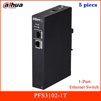 

Original Dahua 1-Port Ethernet Switch with Power DC 12V Industrial Wide Temperature Design PFS3102-1T