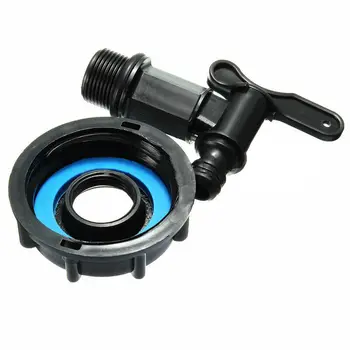 

Home Water tap adapter Garden Tank Replacement Black 60mm Part Tool Accessory BSP Barrel switch Faucet