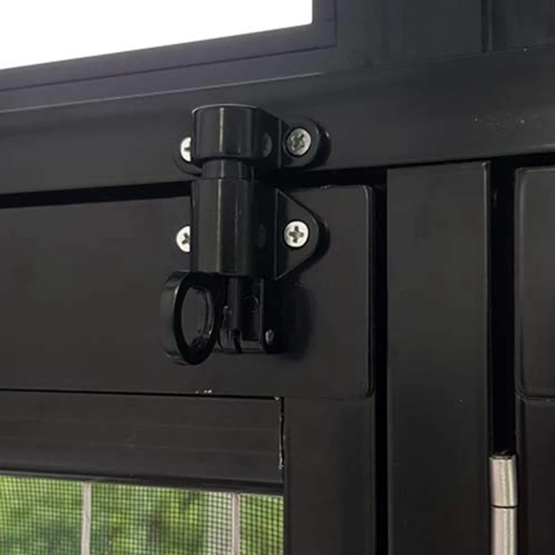 

Aluminum Alloy Security Automatic Window Gate Lock Spring Bounce Door Bolt Latch