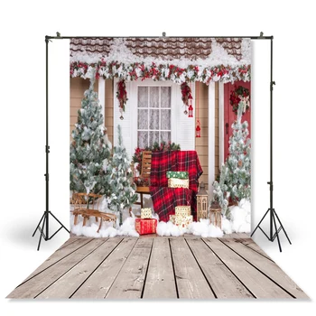 

HUAYI Photography Backdrop Christmas Holiday Family Party celebration photo booth background christmas studio backdrops XT-5110