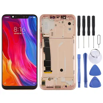 

iPartsBuy LCD Screen and Digitizer Full Assembly with Frame & Side Keys for Xiaomi Mi 8