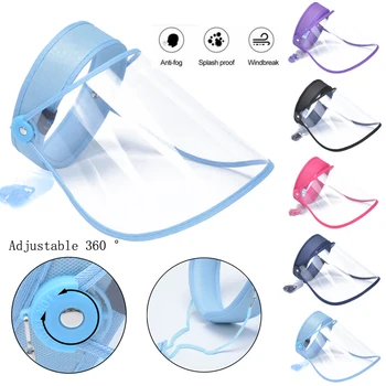 

Full Face Covering Cap Protective Cover Shield Helmet Anti-Spitting Droplet Visors Adjustable Outdoor Safety Anti Spray Hats