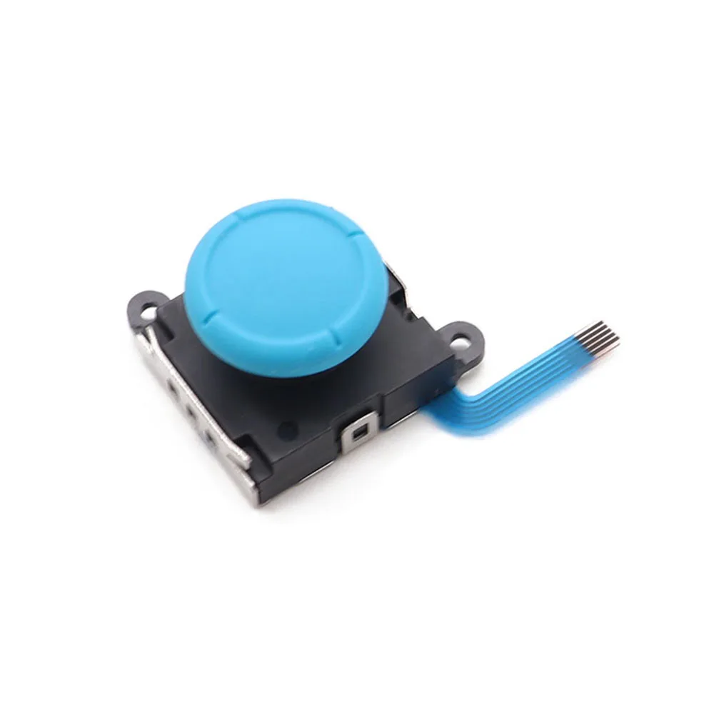 1pcs 3D analog joystick Sticks sensor replacement for Nintend Switch NS Joy-Con controller parts Repair Black 
