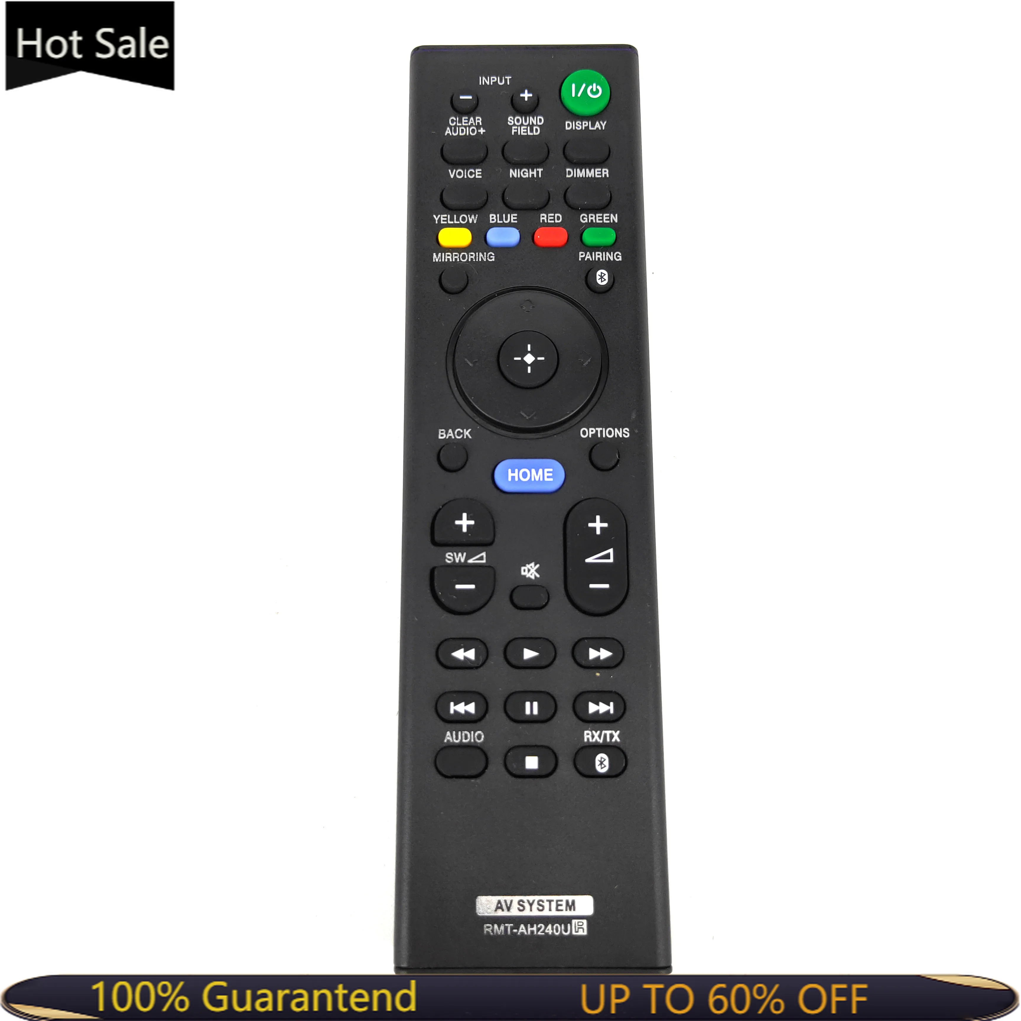 

NEW RMT-AH240U Replacement For SONY AV System Remote Control For HT-CT790 HT-NT5 HT-XT2 SA-CT790 Fernbedienung