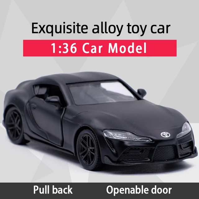 RMZ CITY 1:36 Toyota Supra Sports Car Alloy Diecast Car Model Toy ...