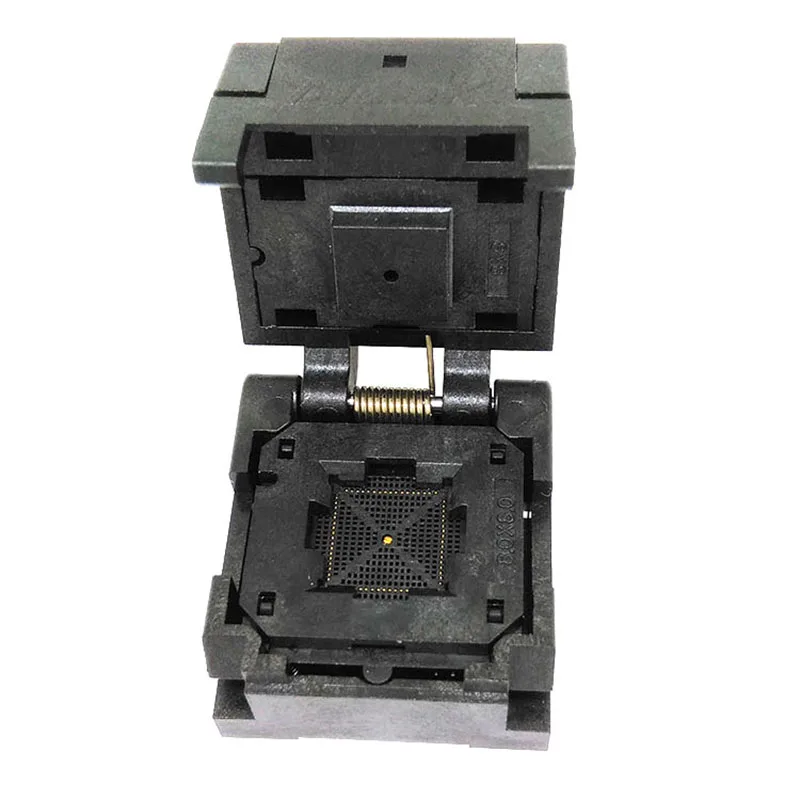 

ANDK QFN68 MLF68 IC Test Socket Pitch 0.4mm Burn in Socket Clamshell Chip Size 8*8 Flash Adapter Programming Socket