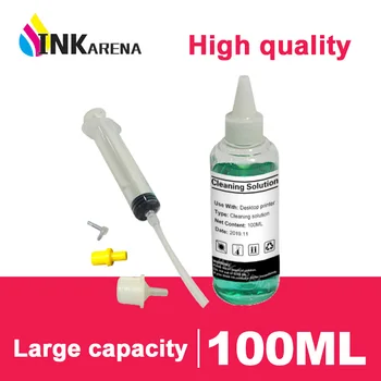 Ck 4個100ミリリットル詰め替えプリンタ染料インクキットhpオフィスインクジェット3525 4615 4625 5525 6520 6525 GT5810 GT5820 GT51 GT52プリンタ