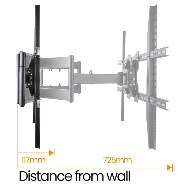 ONKRON M7L Support TV mural pour des téléviseurs de 40 à 60 pouces