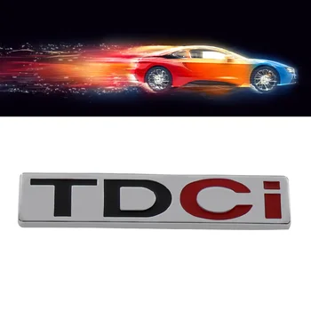 

Chrome TDCI for Fusion Mondeo Front Fender Trunk Lid Emblem Decal Badge Sticker