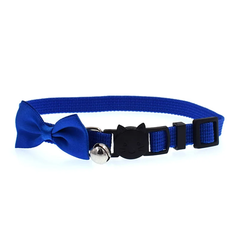 Navy blue Ошейник для собак, платье-пачка с бантом Воротник для Щенок Кот Собака Щенок Воротник с расклешенными собака Цепочки и ожерелья комфорт товары для домашних животных, собаки продукты - Цвет: Navy blue