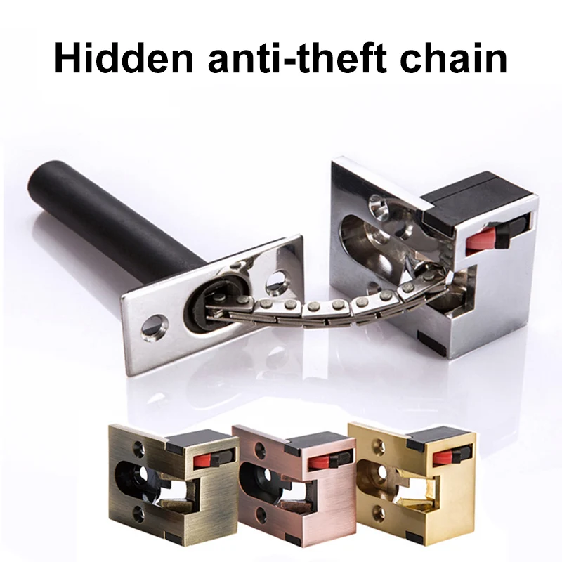 1 шт. нержавеющая сталь литая дверная цепь для безопасности Защита Тяжелых Ворот