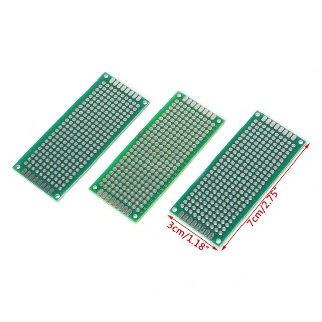Sourcing Map Carte De Prototypage PCB Prototype Plaque Circuit Imprimé 25 Cm X 13 Cm Simple Face Universel
