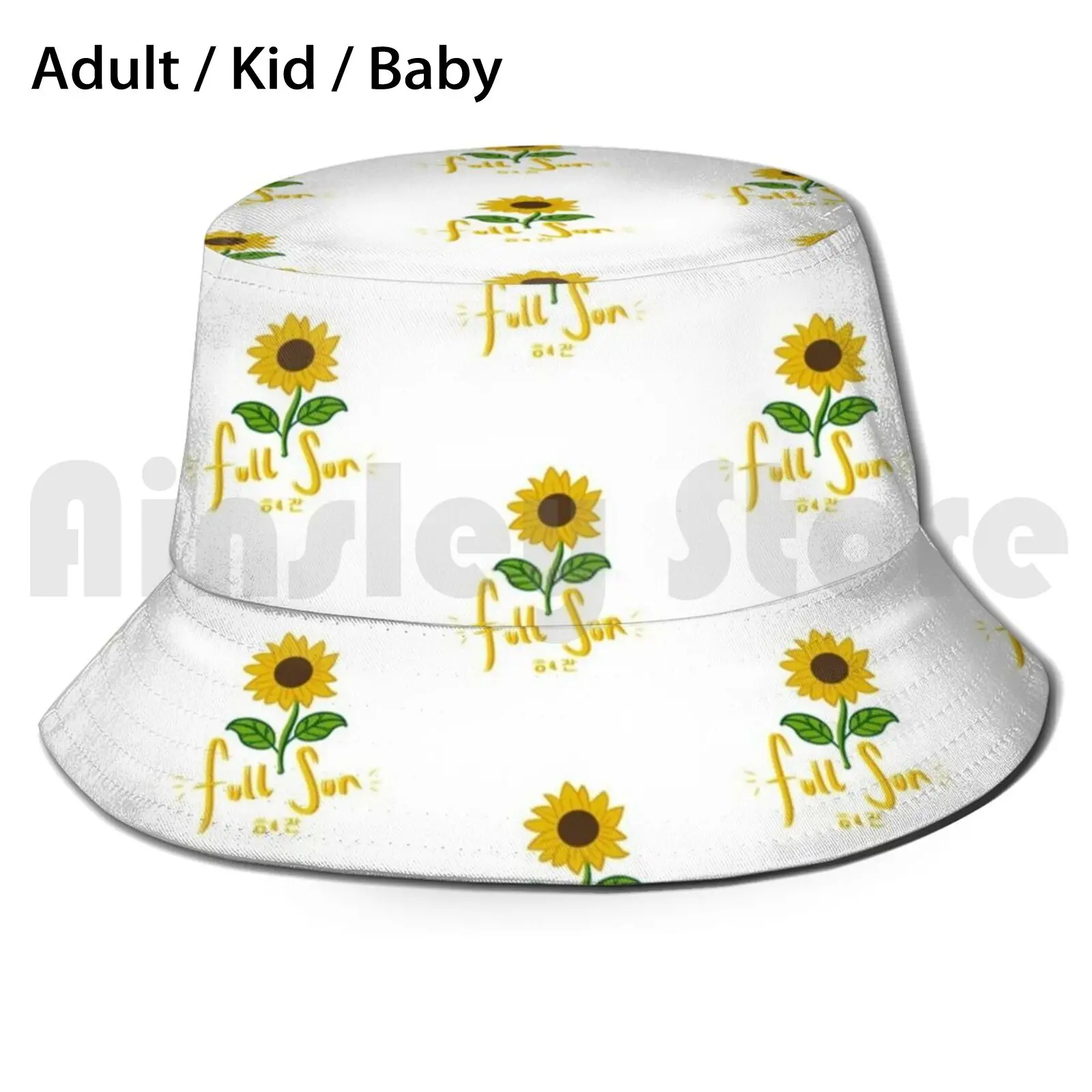 Nct Haechan Topi Ember Bunga Matahari 