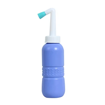 

Travel Bidet EVA Tackle Hand Held Bottle Portable Seat Hygiene Washing Toilet Sprayer Personal Cleaner 450ml