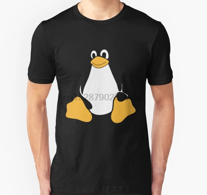 Мужская футболка TUX LINUX унисекс футболка wo Мужская футболка тройники топ