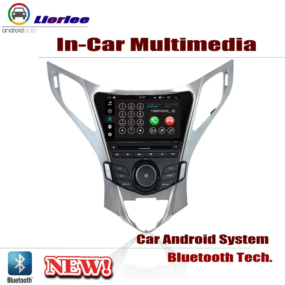 Автомобильный мультимедийный плеер Hyundai Azera 2012 ~ 2017 Android радио GPS навигация система