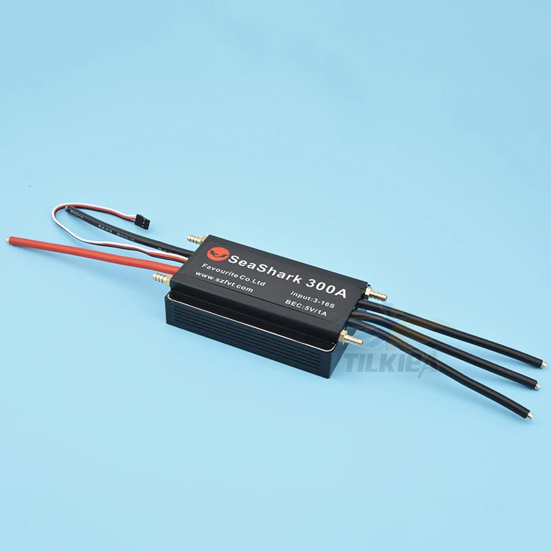 ESC Bateau RC 300A Refroidissement Eau Sans Brosse 3S-16S avec BEC