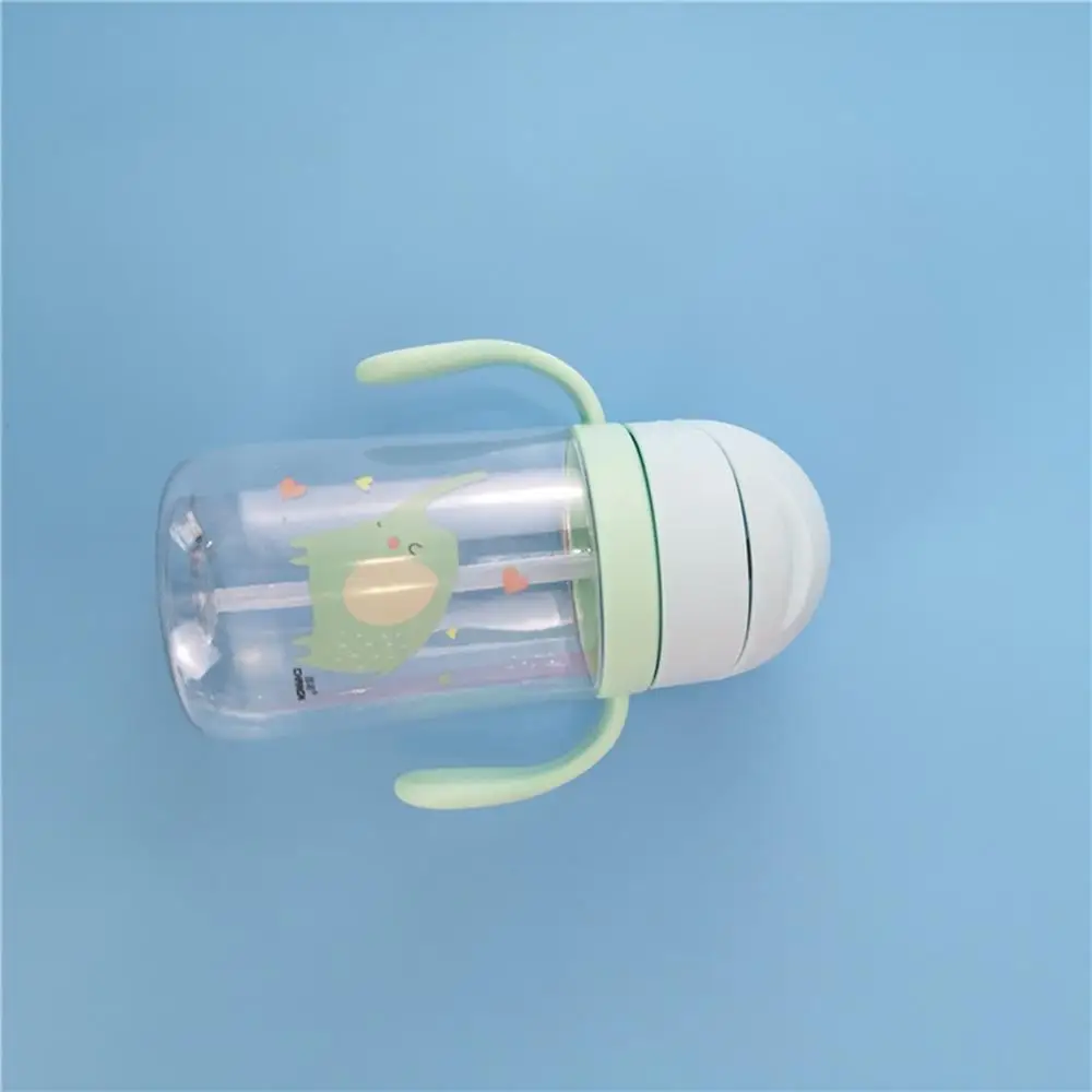 Baby Learning Drinking Water Bottles Feeding Sippy Cups With Handles And Strap Newborns Kids Cute Cartoon Cup