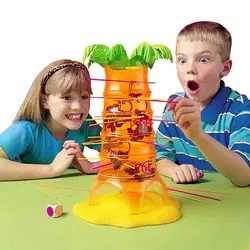 Детский Игровой баланс смешная обезьяна качели Дерево Висячие игрушки «обезьяна» вечерние обучающие игры игрушки для детей