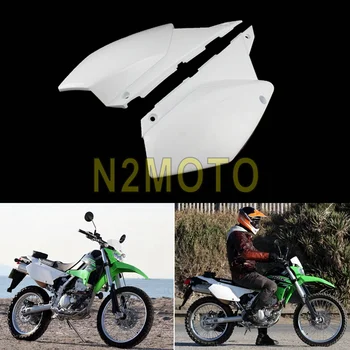 

Motocross White Rear Side Covers For Kawasaki KLX250 D-Tracker X 08-19 KLX250S KLX250SF Off-road Motorcycle Rear Side Fairing