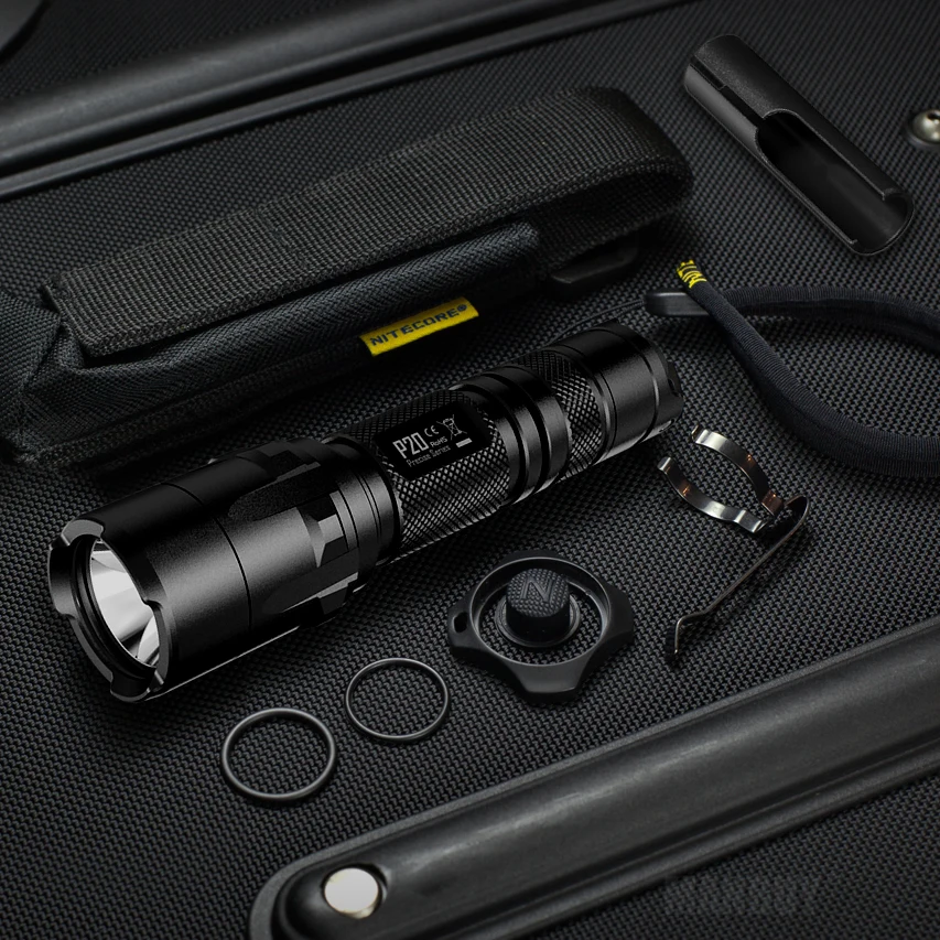 Тактический светодиодный фонарик NITECORE P20 P20UV водонепроницаемый портативный NTL10 +