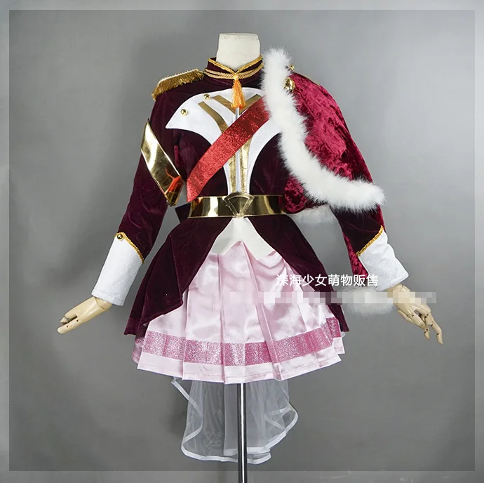 Shoujo Kageki Revue Starlight Kaoruko Hanayagi сценическое платье Карнавальный Костюм Униформа на Хэллоуин полный комплект на заказ