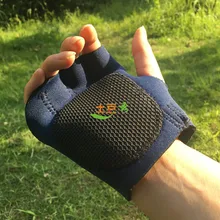 Спортивные Перчатки для фитнеса, с полупальцами, для упражнений на ладони, гантели для тяжелой атлетики, противоскользящие, для катания на лодках, для мужчин и женщин