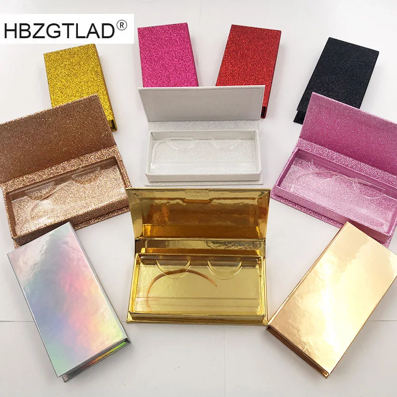

30pcs wholesale square false eyelash packaging box fake 3d mink eyelashes boxes faux cils magnetic case lashes empty