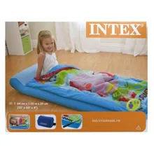 Матрас надувной детский Intex, с покрывалом на молнии, 64х152х20см