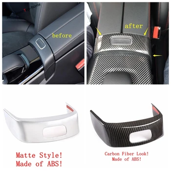 

Yimaautotrims For Mercedes Benz A Class W177 A200 A220 2019 2020 Armrest Storage Box Switch Decoration Cover Trim Interior ABS