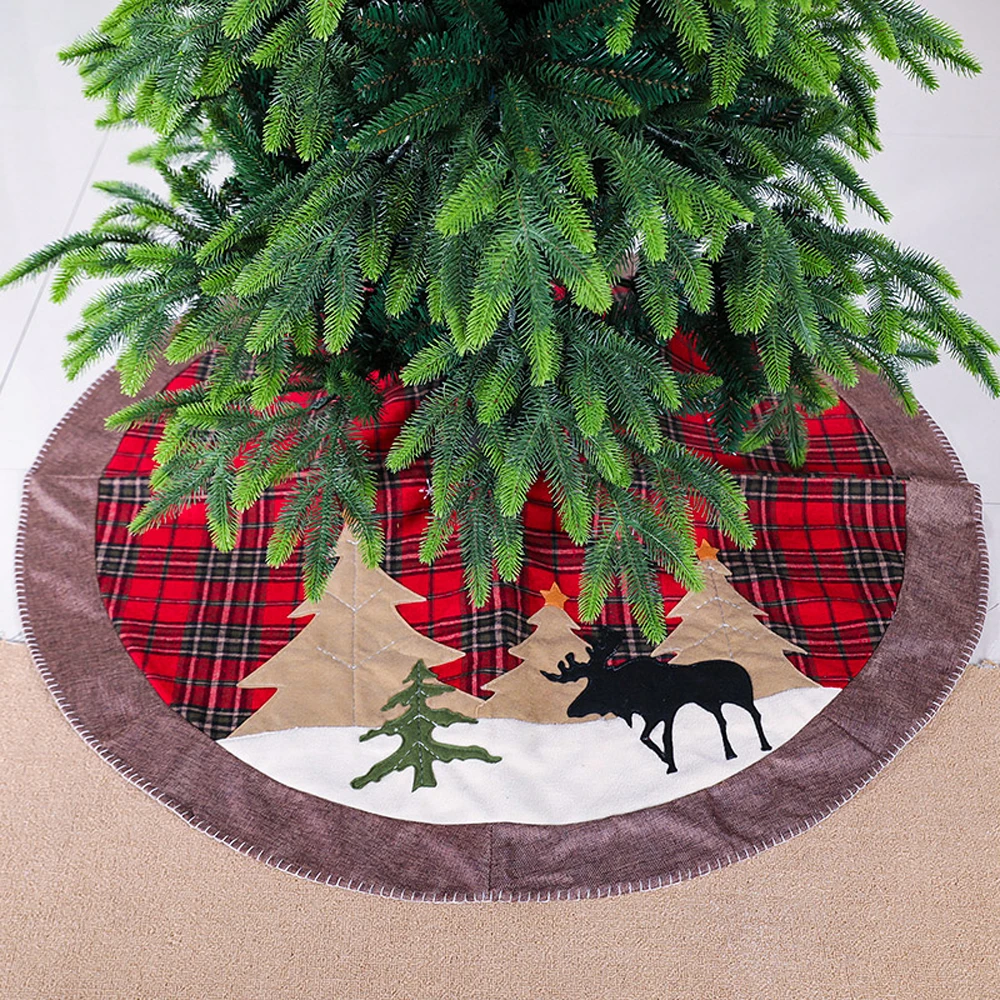 

Christmas Carpet Skirt Aprons Christmas Tree for Christmas Tree Decorations for Home New Year Christmas Decoration 107cm /42inch
