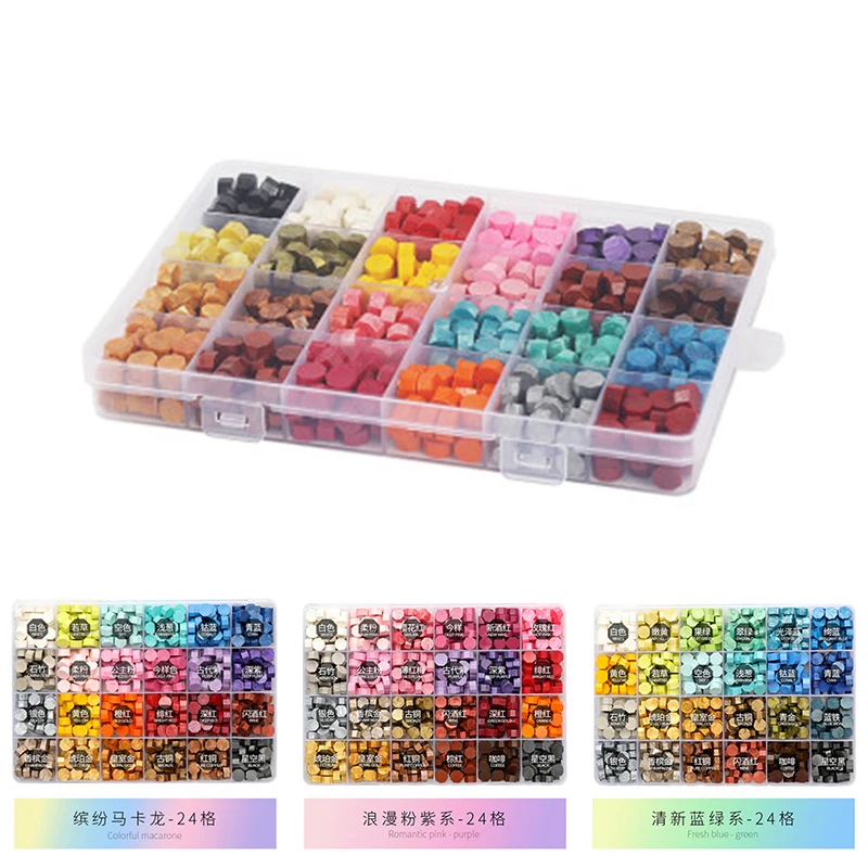 Набор упаковочных коробок из 24 сеток для золотого воска макарон рукоделия