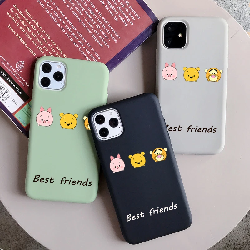Новинка 2020 милый чехол для телефона с тигром медведем поросенком Samsung Galaxy S10E S10 S9 S8