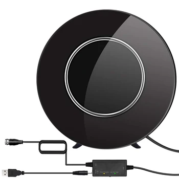 

4K 1080P Home Bedroom Cable TV Digital Antenna Easy Install Practical Office Durable Signal Booster Entertainment HDTV Indoor