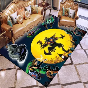 

The Legend of Zelda Rug Fashion 3D Printing Pattern Floor Mat Welcome Doormat Outdoor Rug Carpet Kids Living Room Bedroom Rugs