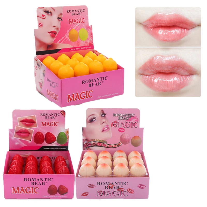 

Lip Balm Wholesale Bulk 24 Pieces Lip Balm Set Free Shipping Peach Lip Balm Fruit Cute Lip Balms Moisturizing Lipstick Lips Care