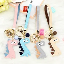 Стиль, ремень для переноски динозавра, мужская сумка WO, подвеска автомобиль, Аксессуары для мобильных телефонов, креативный хлопковый брелок из полиуретановой кожи Sma