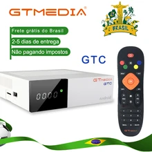 GTmedia GTC Receptor Android TV BOX DVB-S2 DVB-C DVB-T2 Amlogic S905D 2GB 16GB Satelliet TV Ontvanger TV Box brasil iptv brasil(China)
