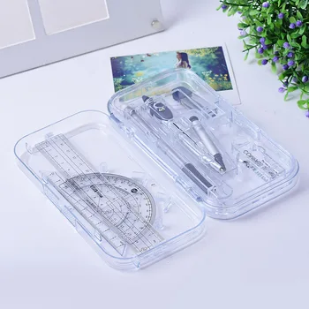 

Creative Metal Simple Compass Set Student Drawing Ruler Student Multi-function Drawing Test Office School Supplies Stationery