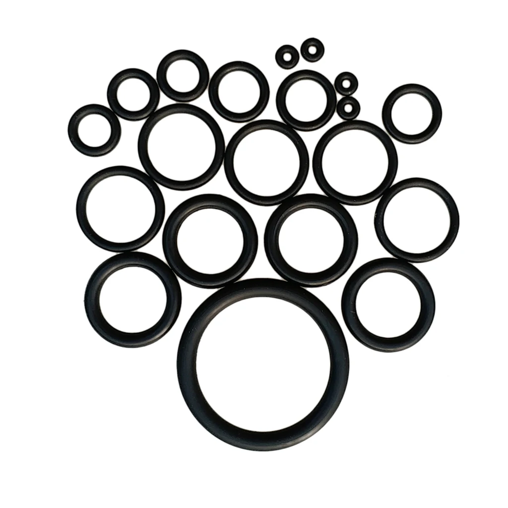 20 Pieces O Ring Kit With Case For Scuba Diving Dive BCD Tank Hose Regulator