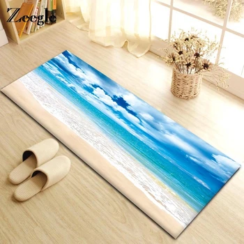 

Zeegle Kitchen Floor Mats Outdoor Mat for Entrance Door Carpet Non-slip Bedroom Bedside Rugs Soft Tatami Winter Door Mat