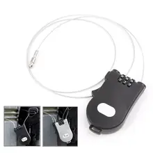 Retractable Wire Rope Password Lock Combination Coded Locker Outdoor Keyed Padlock Marine Hardware Retractable Wire Rope Password Lock Combination Coded Locker Outdoor Keyed Padlock Marine Hardware