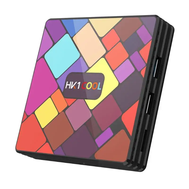 HK1 прикольный Android 9,0 ТВ приставка 4K четырехъядерный 2+ 16G wifi Bluetooth IP ТВ приставка
