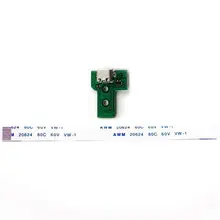Usb порт для зарядки контроллер платы JDS 030 + 12 Pin кабель Sony PS4