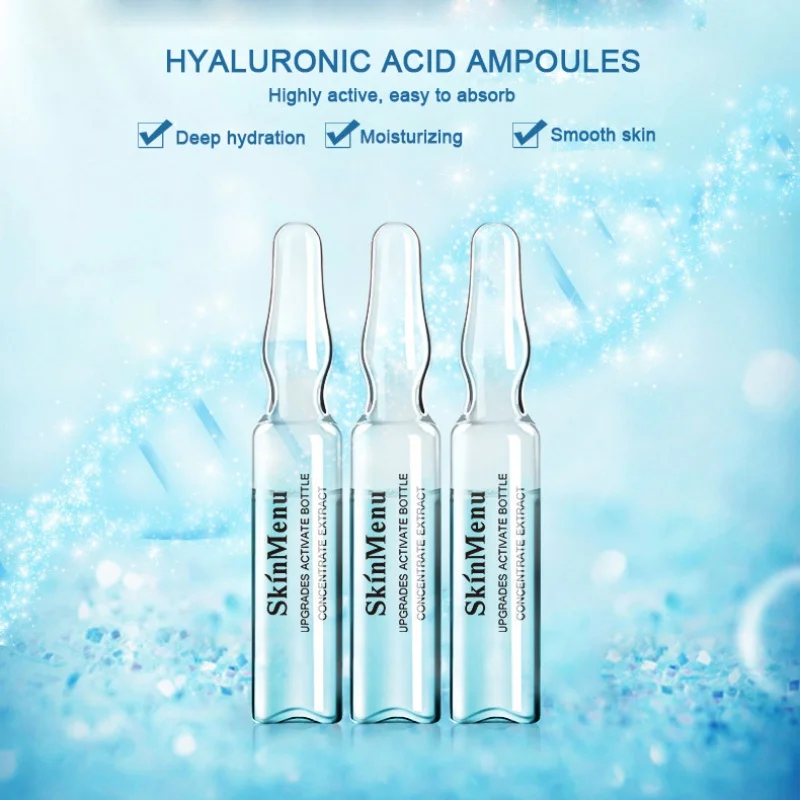 7 Days Hyaluronic Acid Korea 7pcs/Set Acido Hialuronico Serum Anti-Aging Wrinkle Hydrating Beauty For Skin Care Essence