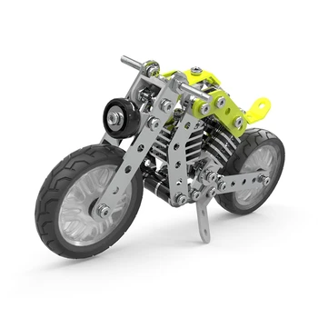 

FBIL-158PCS DIY Motorcycle Building Blocks Set Kids Motorcycle Model Kit Best Birthdays Children's Gifts