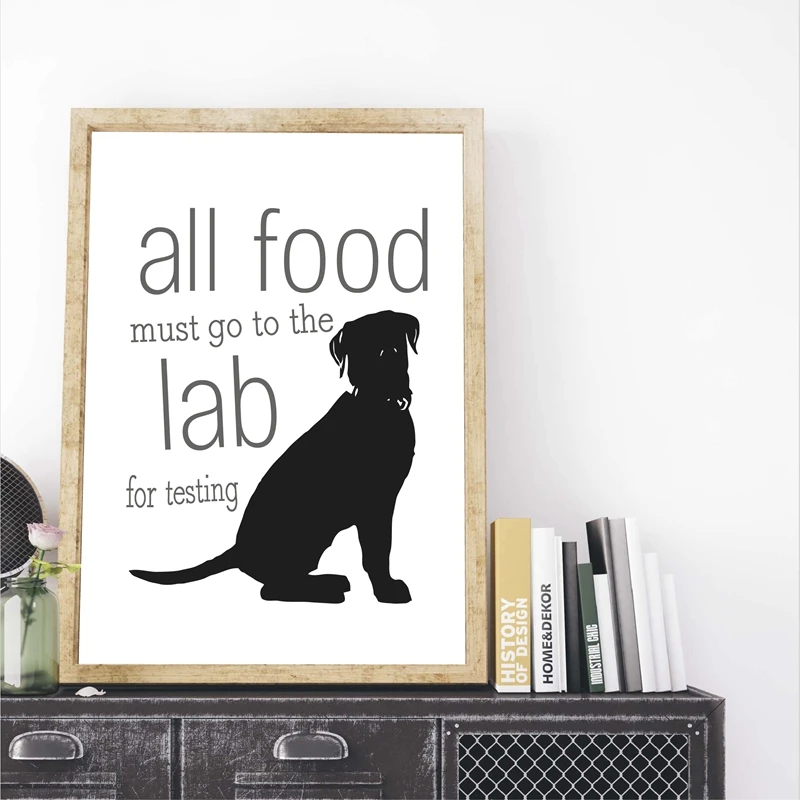 Black-Labrador-Poster-Funny-Dog-Letter-Quotes-Canvas-Painting-Wall-Art-PictureS-Home-Decor-Gifts-for