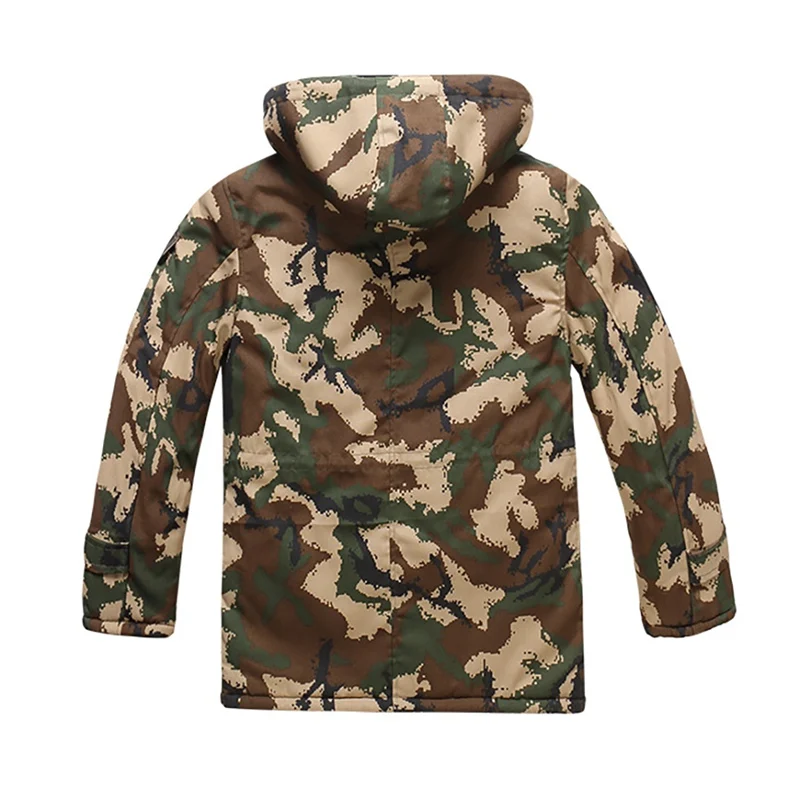 

Outdoor Hooded Breathable Hunting Clothes Hunting Climbing Thick Waterproof Camouflage Jacket Tools