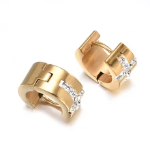 1 пара серьги гвоздики из нержавеющей стали|earrings jewelry|stud